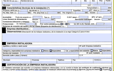 Boletín eléctrico: ¿Lo necesito?